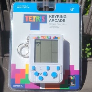 [NIB] TETRIS Keyring Arcade Game - Official Handheld Gaming Toy - Ages 6+